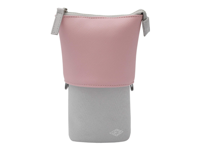 WEDO Trousse 'My Butler', simili cuir/polyester, rose