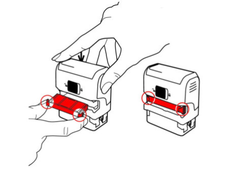 trodat Cassette d'encrage de rechange 6/4910, vert