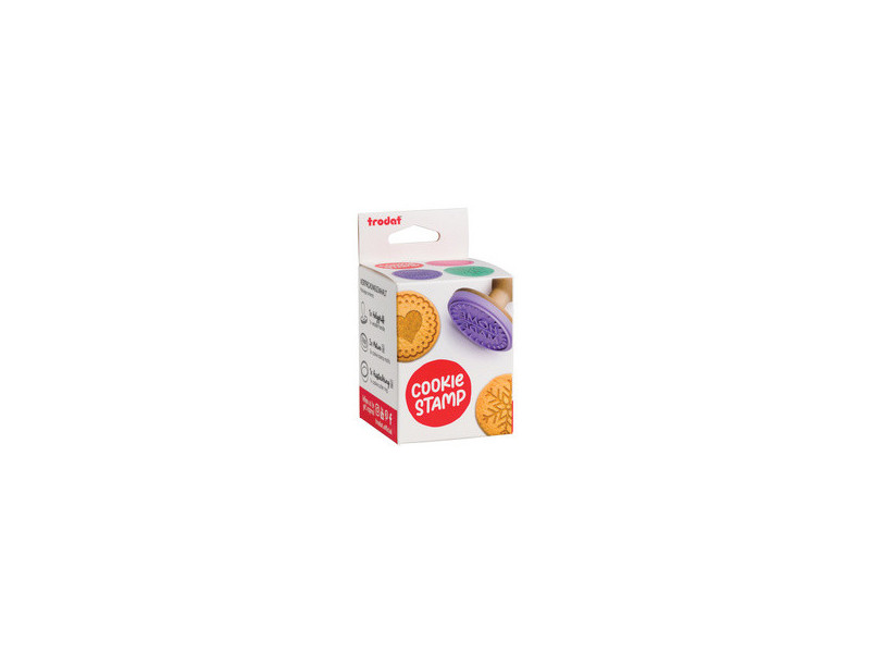 trodat Kit tampon à biscuit 'Cookie Stamp', 5 pièces