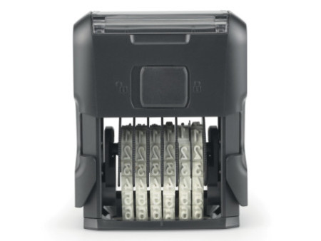 trodat Tampon numéroteur Printy 4.0 4846, 6 chiffres, noir