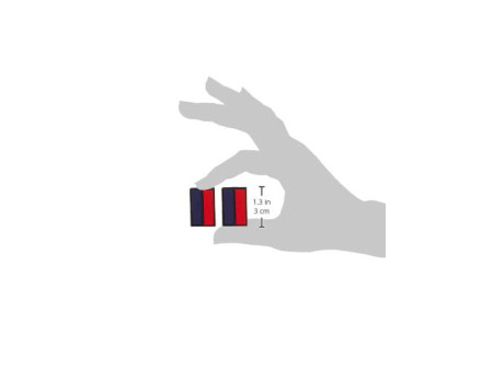 trodat Cassette d'encrage 6/4850/2, pack de 2, bleu/rouge