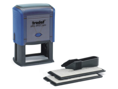 Trodat Cassette d'encrage 6/4927, pack de 2, bleu