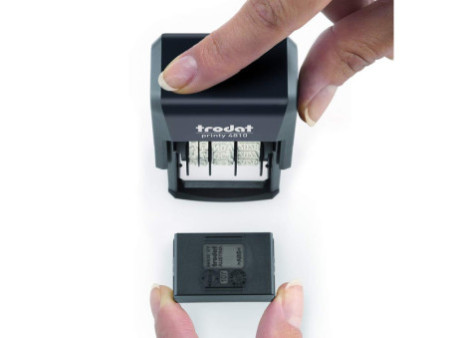 Trodat Coussinets de rechange 6/4850, pack de 2, noir