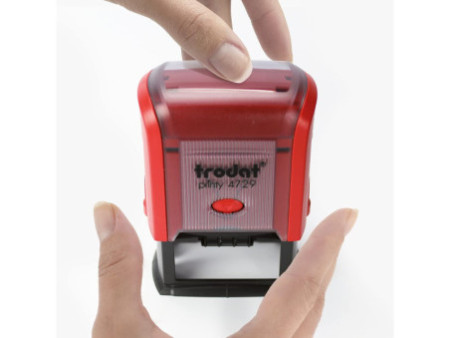trodat Cassette d'encrage 6/4928, pack de 2, rouge
