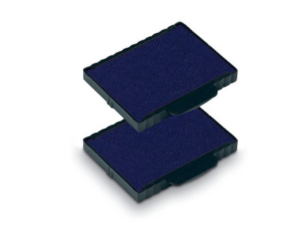 trodat Cassette d'encre de rechange 6/57,double paquet, bleu