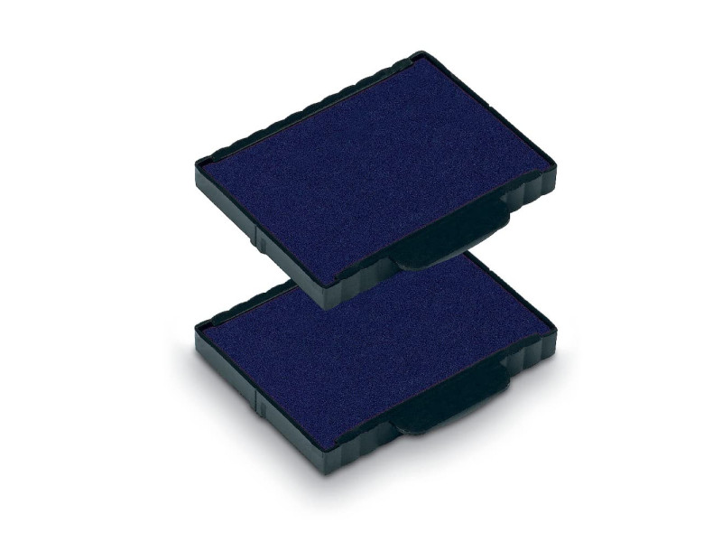 trodat Cassette d'encre de rechange 6/57,double paquet, bleu