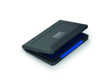trodat Tampon encreur 9051, 90 x 50 mm, bleu