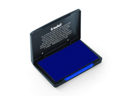 trodat Tampon encreur 9051, 90 x 50 mm, bleu