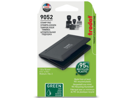 trodat Tampon encreur 9052, 110 x 70 mm, vert