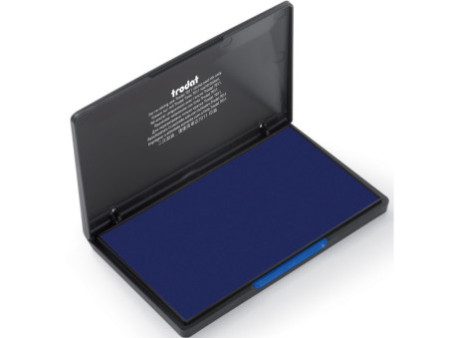 trodat Tampon encreur 9053, 160 x 90 mm, bleu