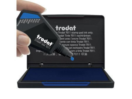trodat Tampon encreur 9053, 160 x 90 mm, bleu