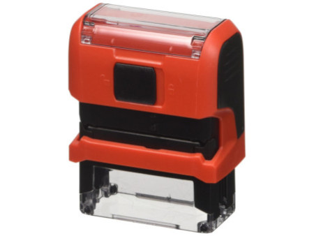 trodat Tampon pour texte 4911 Printy 4.0, rouge vif