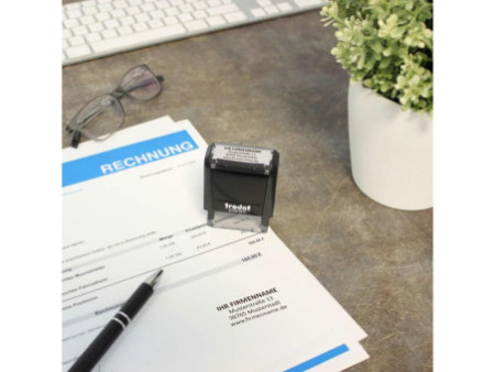trodat Tampon pour texte 4911 Printy 4.0, noir