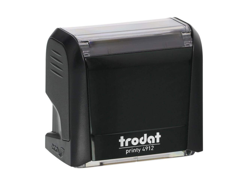 trodat Tampon pour texte 4912 Printy 4.0, noir