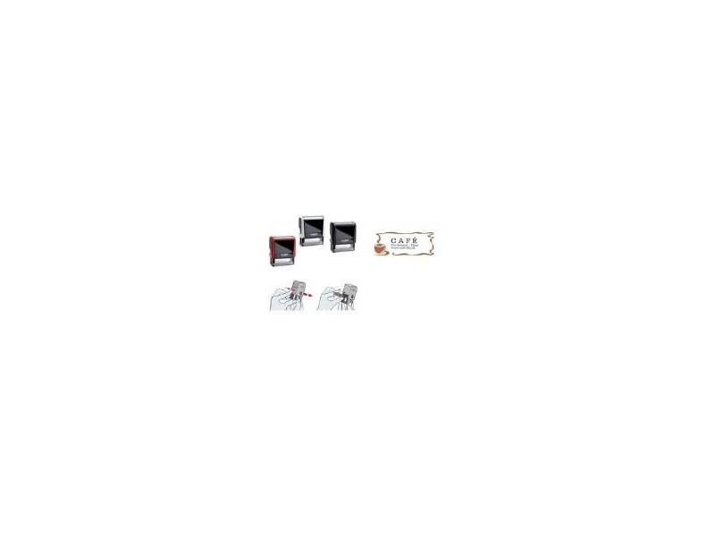 trodat Tampon pour texte 4913 Printy 4.0, blanc