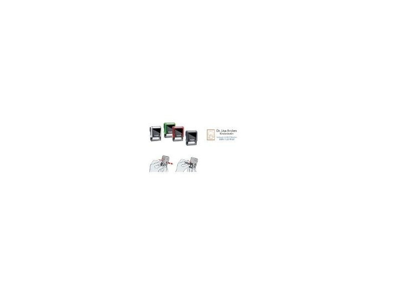 trodat Tampon pour texte 4911 Printy 4.0, gris