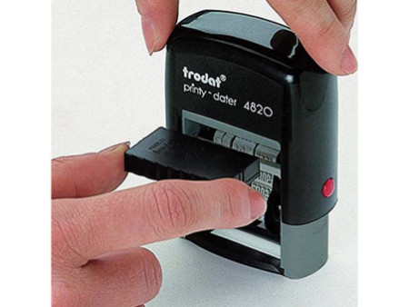 Trodat Tampon dateur Printy Dater 4820, auto-encreur