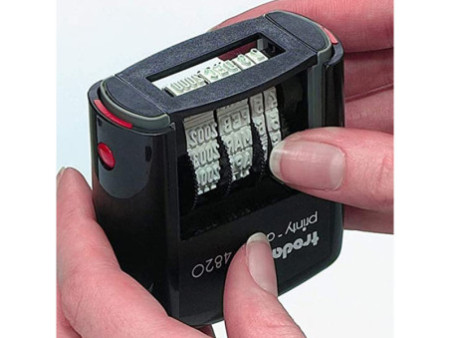 Trodat Tampon dateur Printy Dater 4820, auto-encreur