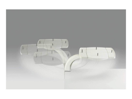 MAUL Bras support de téléphone, avec pince de fixation, gris