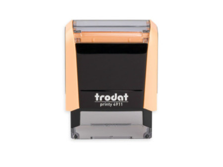 trodat Tampon automatique à texte Printy 4911 4.0, orange