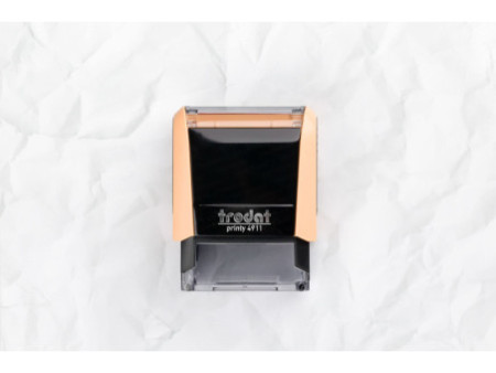 trodat Tampon automatique à texte Printy 4911 4.0, orange