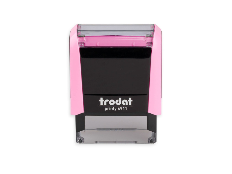 trodat Tampon automatique à texte Printy 4911 4.0, rose