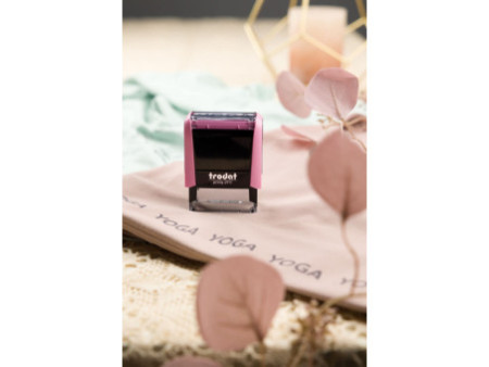 trodat Tampon automatique à texte Printy 4911 4.0, rose