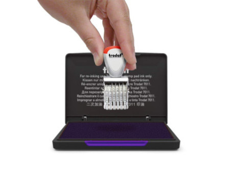 trodat Tampon encreur 9052, 110 x 70 mm, violet