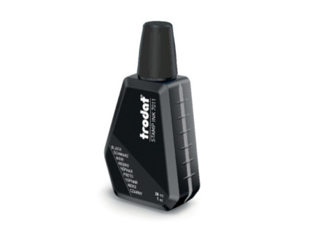 trodat Encre pour tampon encreur '7011', 28 ml, noir