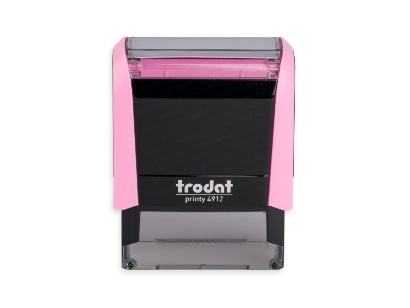 trodat Tampon automatique à texte Printy 4912 4.0, rose