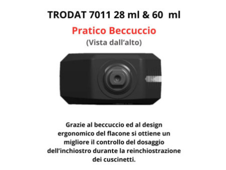 trodat Encre pour tampon encreur '7011', 28 ml, violet
