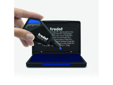 trodat Tampon encreur 9054, A5, bleu