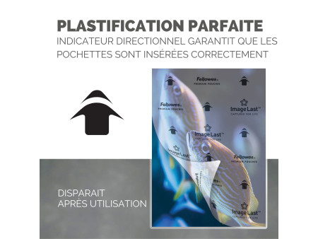 Fellowes Pochette de plastification, A5, brillante
