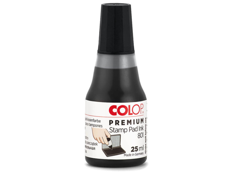 COLOP Encre tampon '801' pour cassette d'encrage, noir