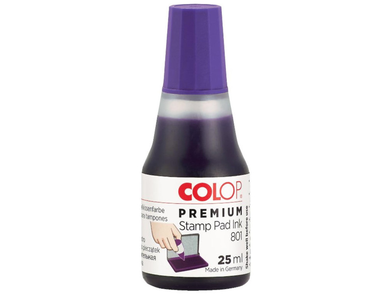 COLOP Encre tampon '801' pour cassette d'encrage, violet