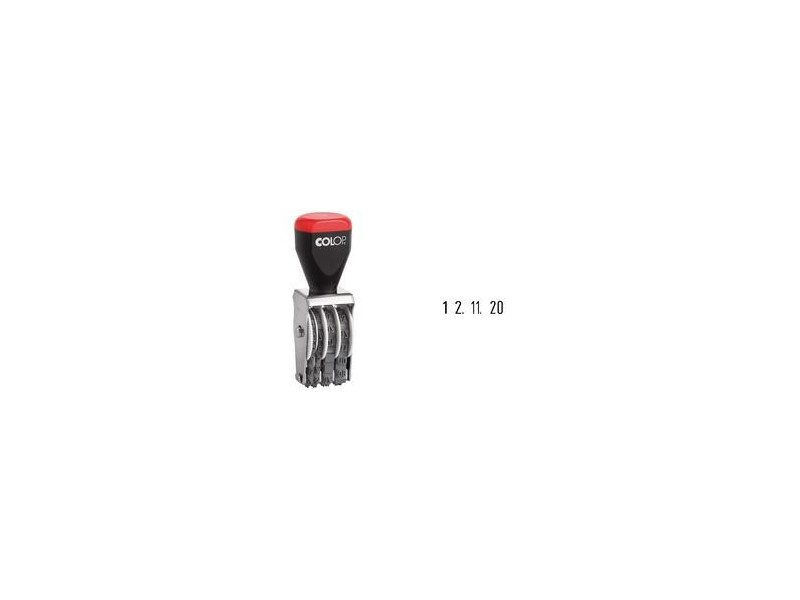 COLOP Tampon dateur 04000SD, mois en chiffres