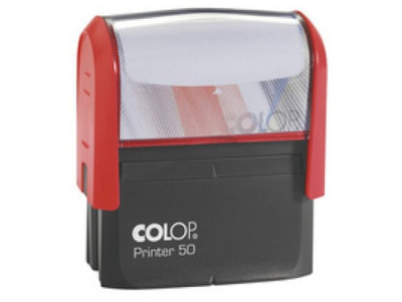COLOP Tampon avec texte Printer 50, 7 lignes, configurable