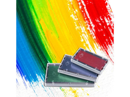 COLOP Coussinet encreur de rechange E/10, rouge, 2 pièces