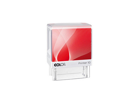 COLOP Tampon automatique à texte Printer 10, 3 lignes,