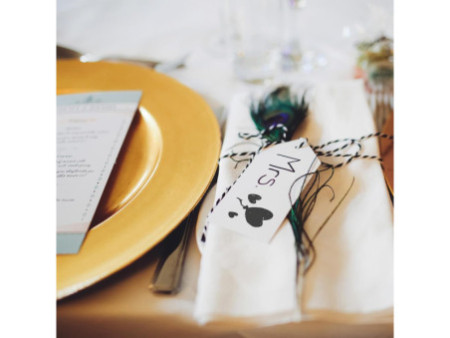 COLOP Kit tampon à motif 'LITTLE NIO' mariage, blanc