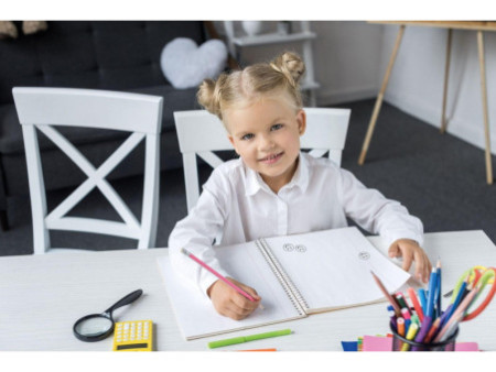 COLOP Kit tampon à motif 'LITTLE NIO' enseignant, blanc