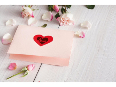 COLOP Kit tampon à motif 'LITTLE NIO' amour, blanc
