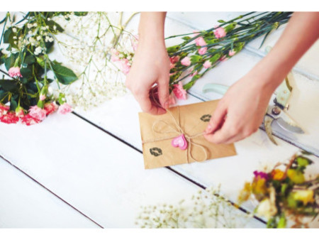 COLOP Kit tampon à motif 'LITTLE NIO' amour, blanc