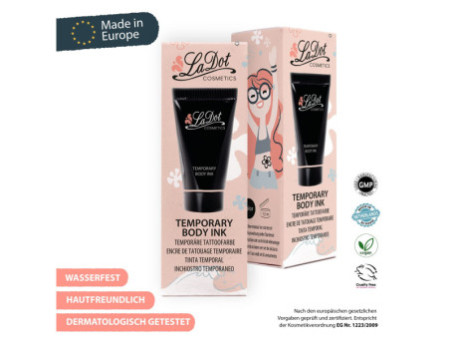 COLOP Encre corporelle LaDot, tube, 15 ml, noir
