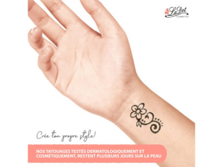 COLOP Pierre de tatouage LaDot 'fleur', moyen