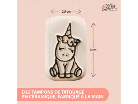 COLOP Pierre de tatouage LaDot kids 'licorne', moyen