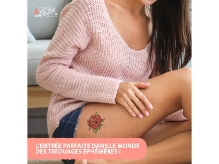 COLOP Pierre de tatouage LaDot 'rose', grand