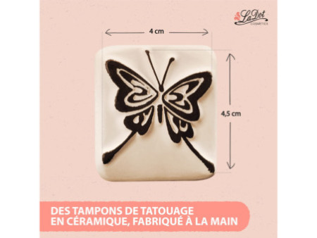 COLOP Pierre de tatouage LaDot 'papillon', grand