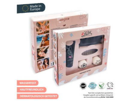 COLOP Kit de tampons de tatouage LaDot, S