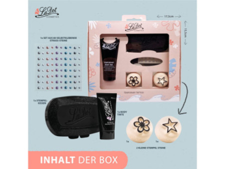 COLOP Kit de tampons de tatouage LaDot, S